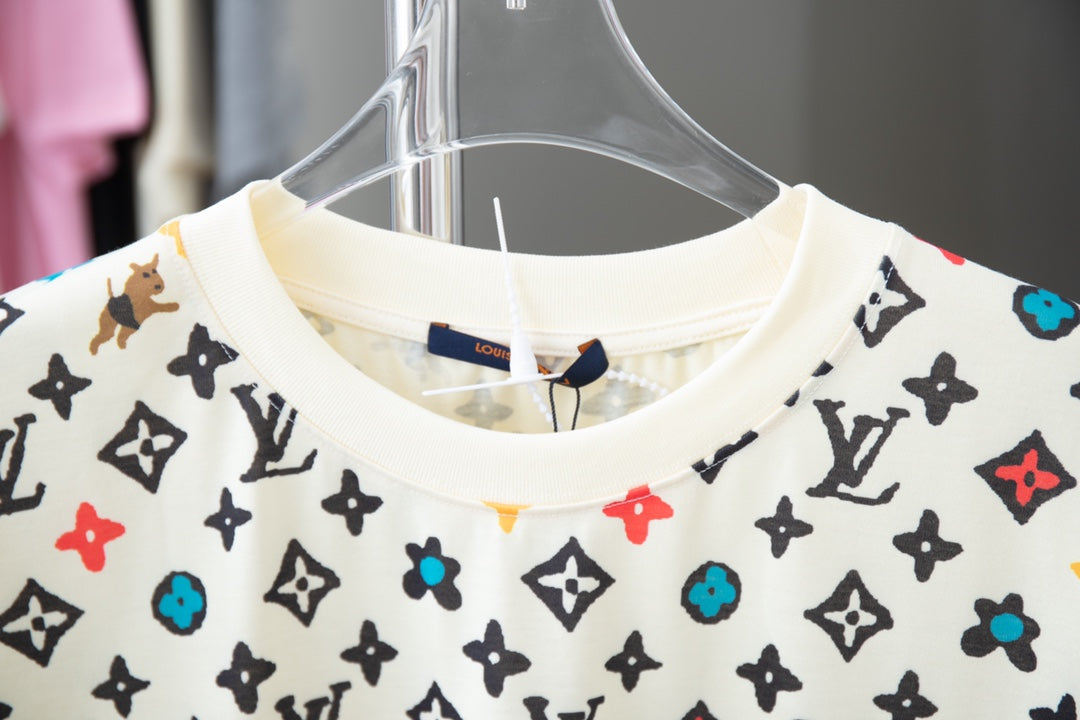 T-Shirt mit Welpen-Co-Branding