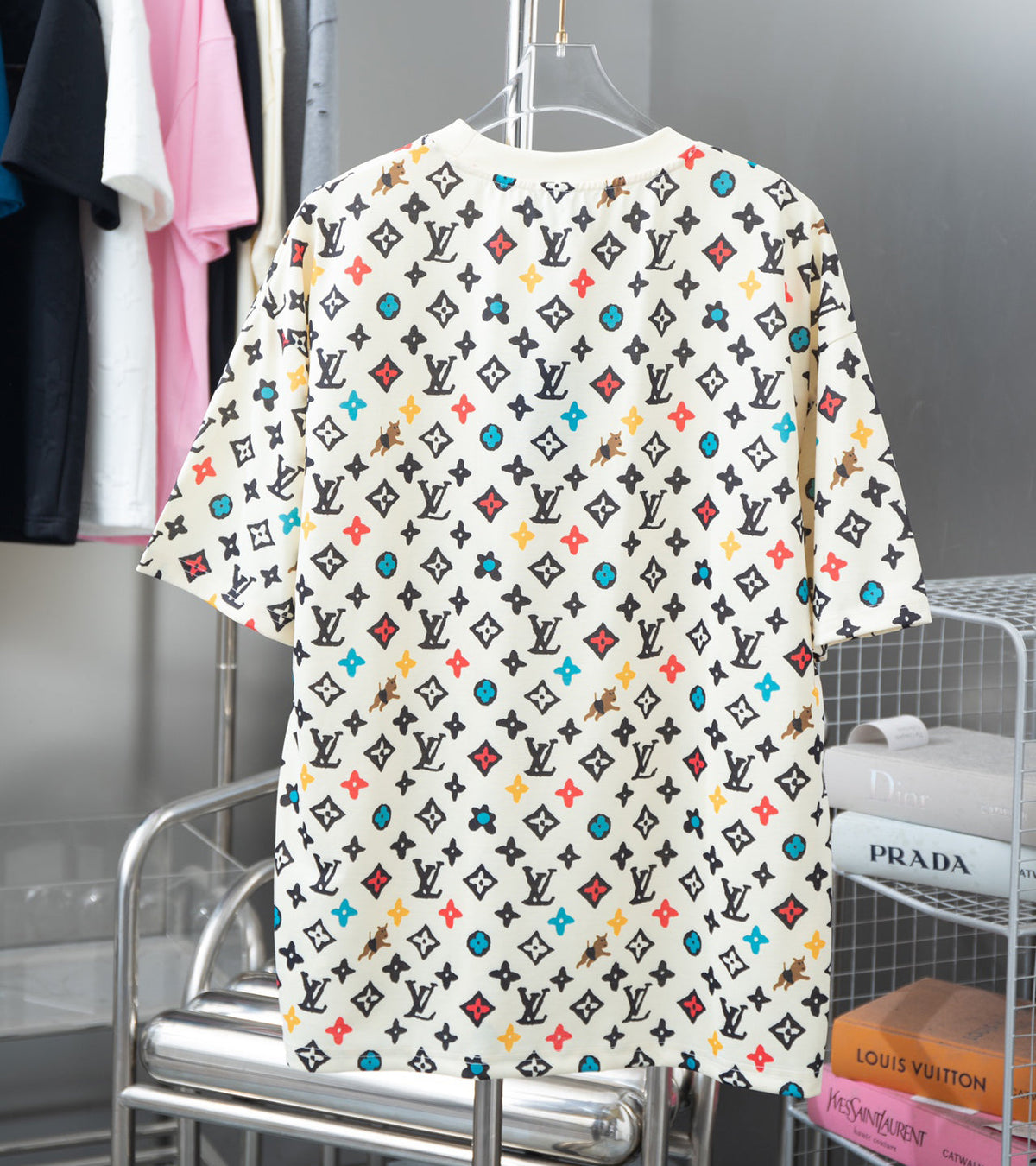 T-Shirt mit Welpen-Co-Branding