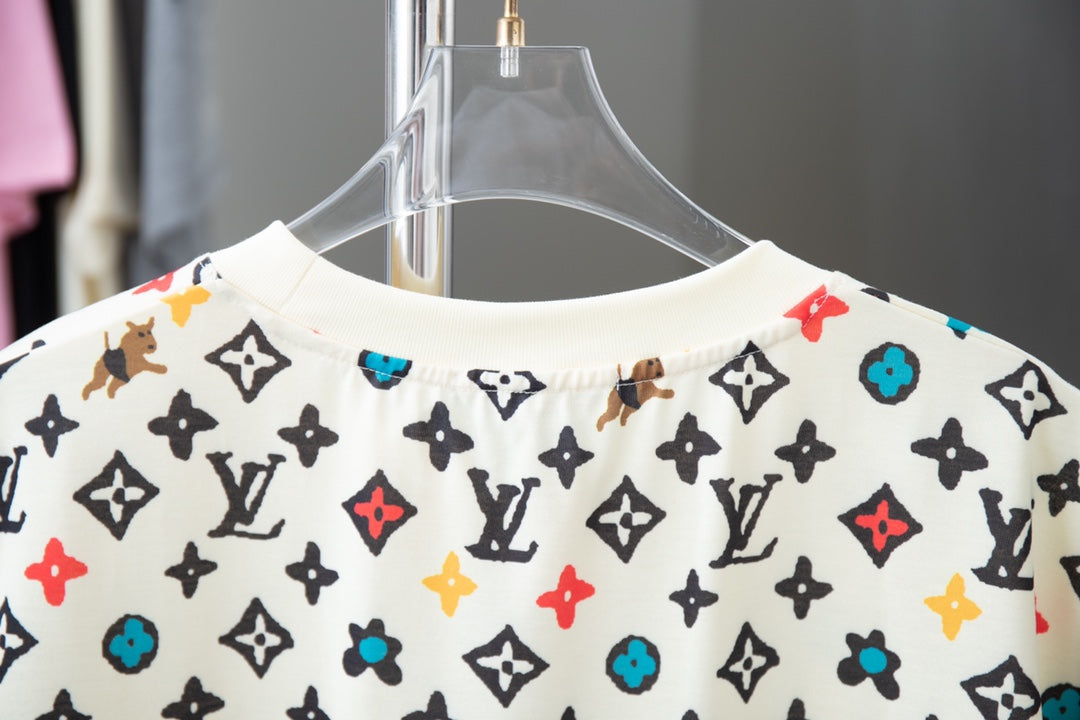 T-Shirt mit Welpen-Co-Branding