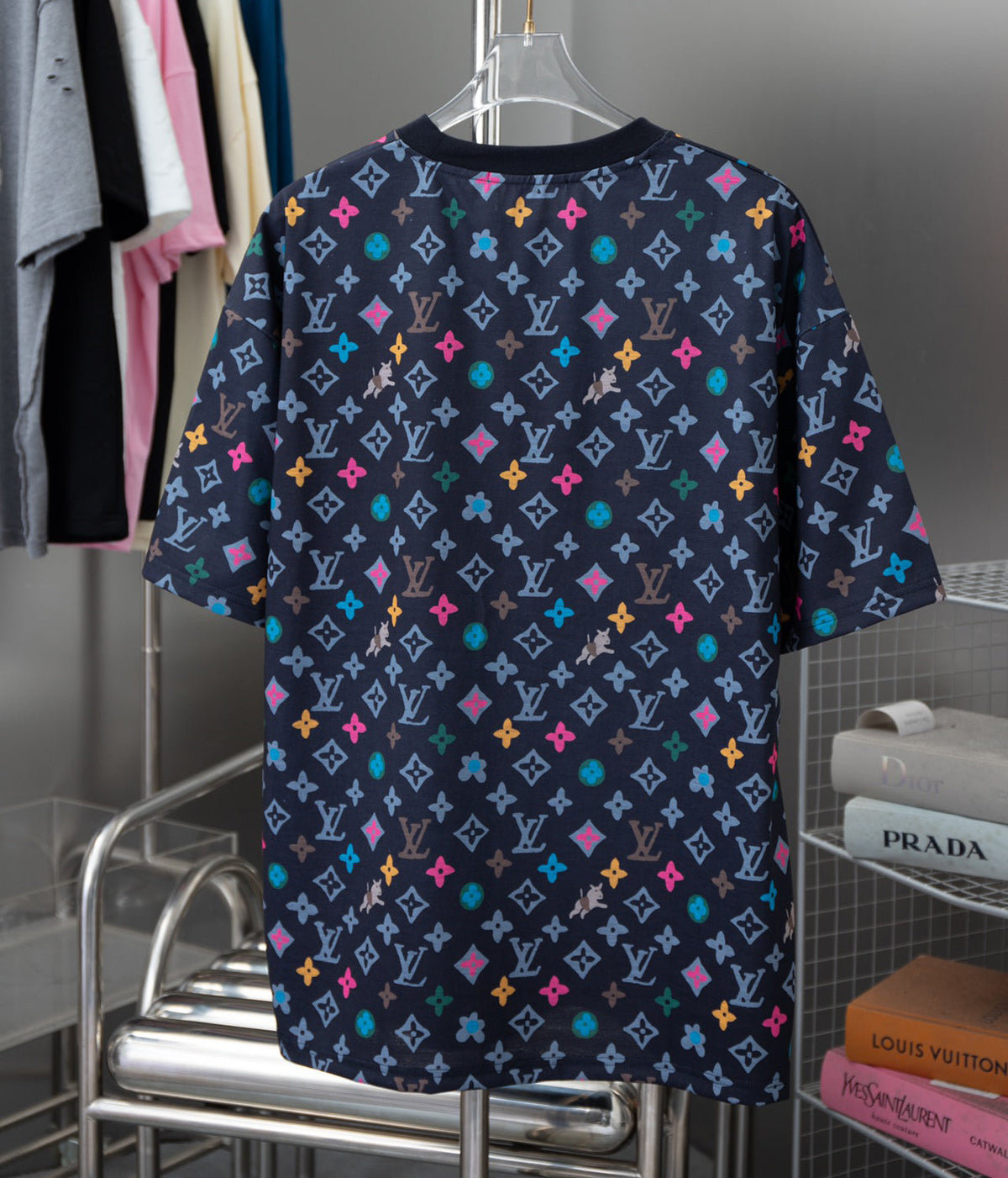 T-Shirt mit Welpen-Co-Branding