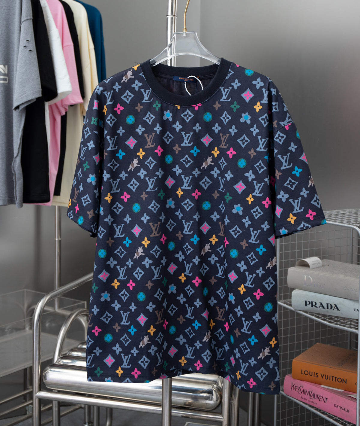 T-Shirt mit Welpen-Co-Branding