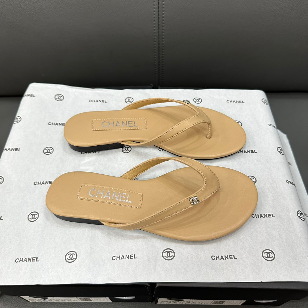 Flip Flops mit Strassstein-Logo