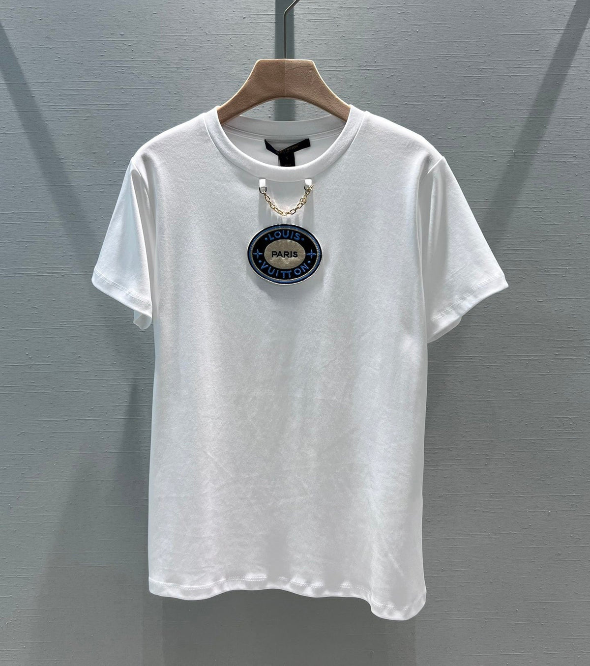 Circle Chain schickes Premium-Baumwoll-T-Shirt