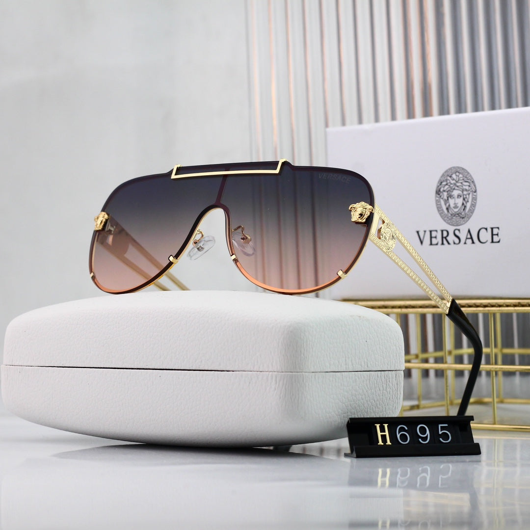 Retro Sonnenbrille mit Wasserzeichenmuster