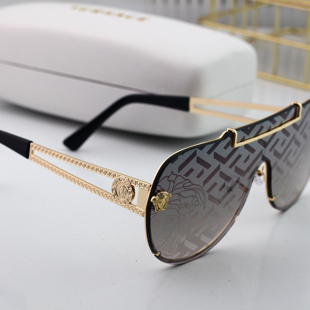Retro Sonnenbrille mit Wasserzeichenmuster