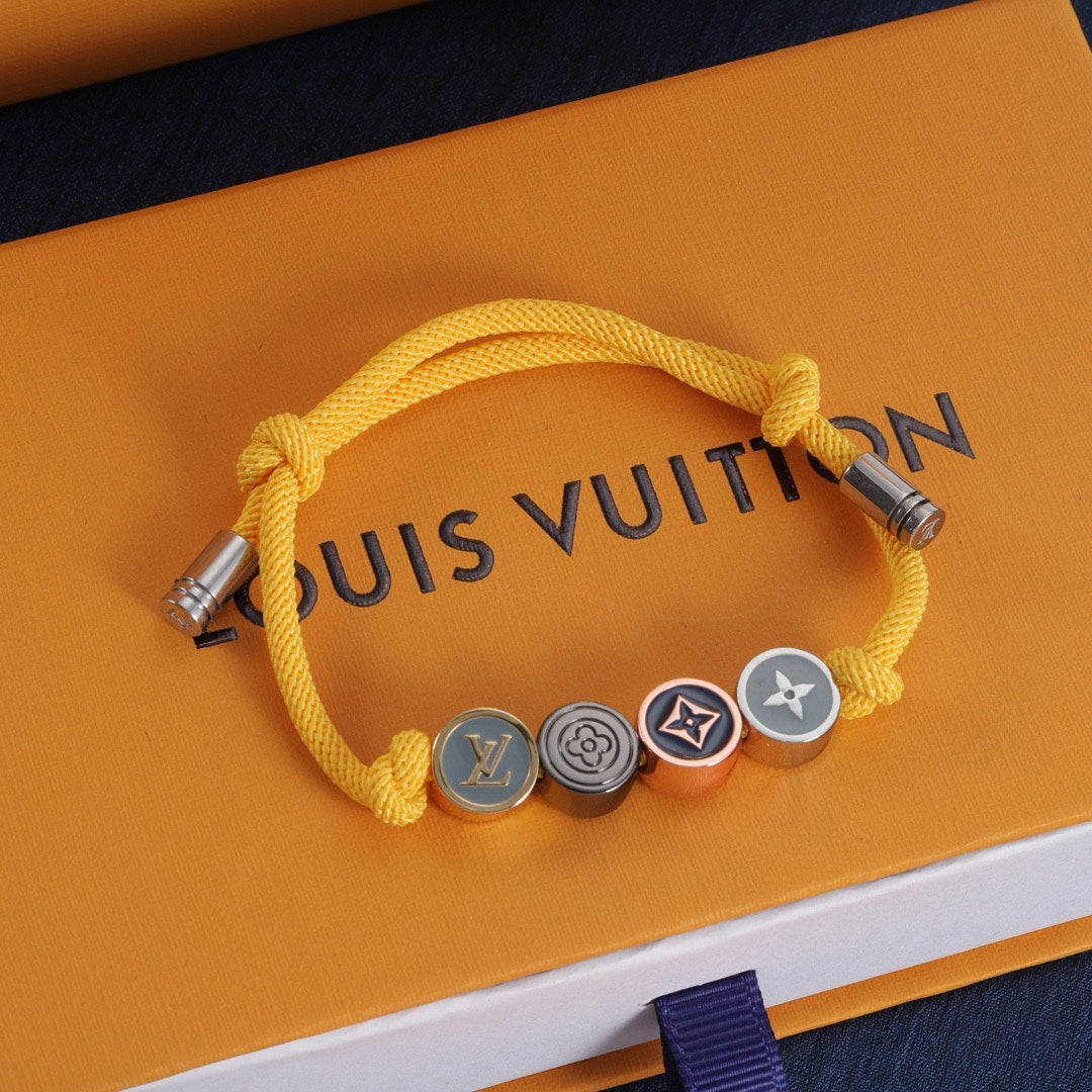 Buntes Emaille-Perlenarmband