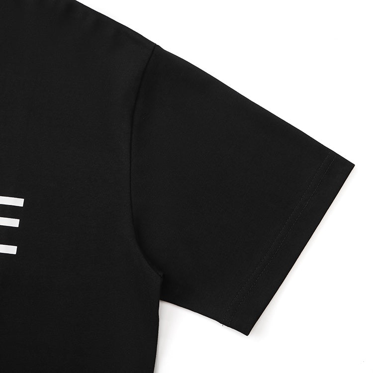 Mode-T-Shirt mit Buchstaben-Print
