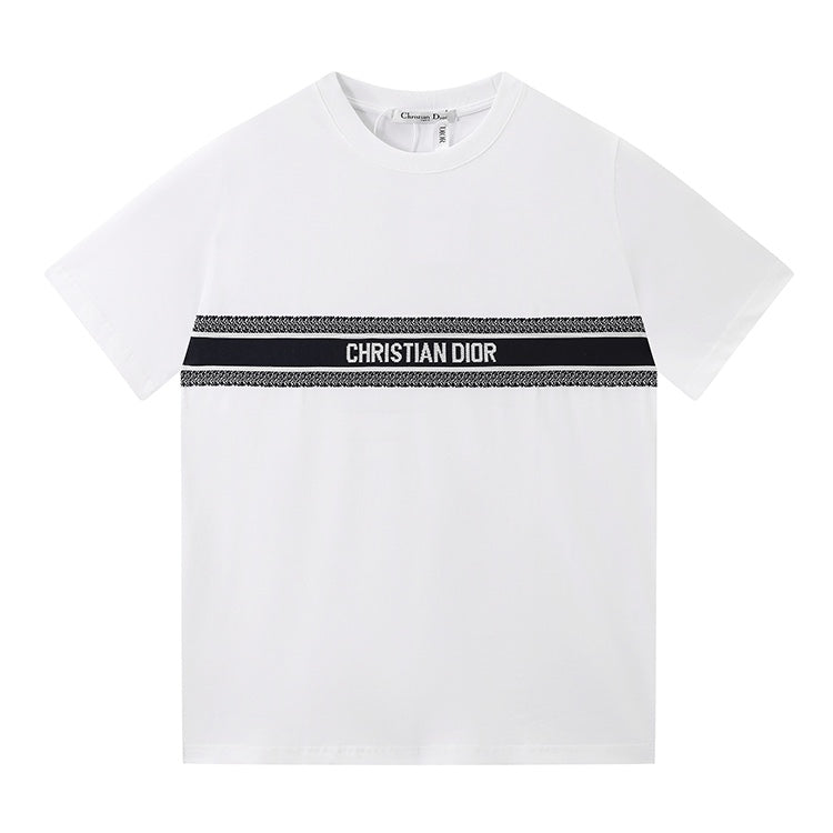 Mode-T-Shirt mit Buchstabenaufdruck