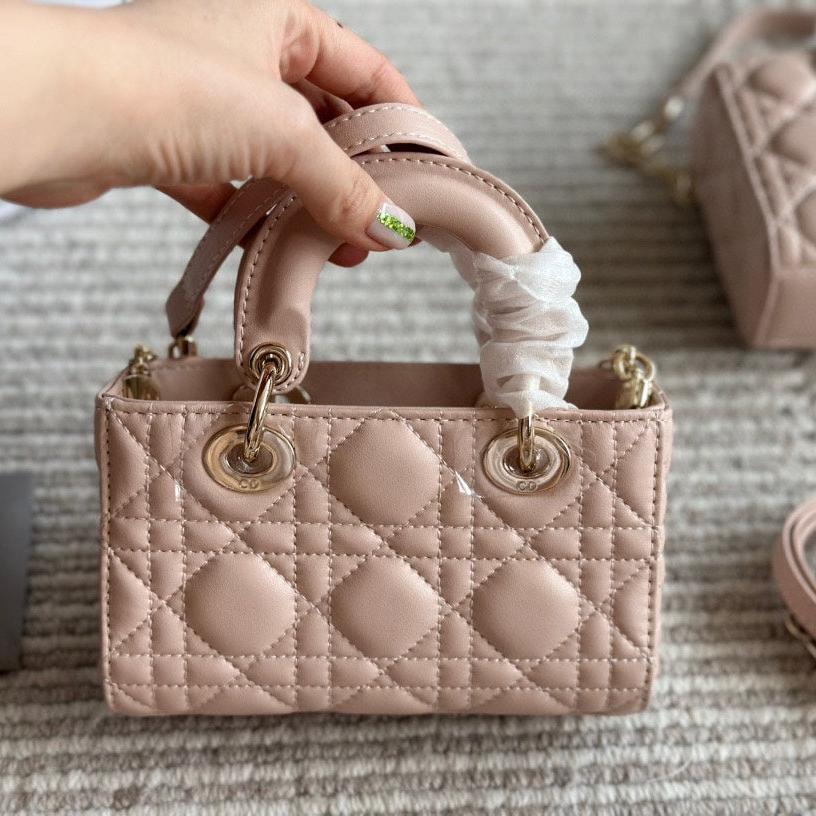 Pinke D-Joy Henkeltasche