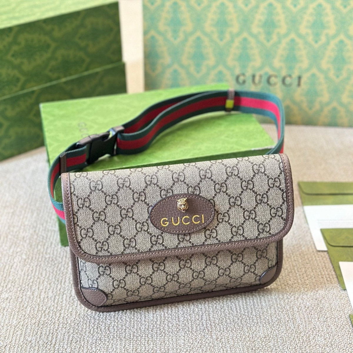 Unisex Retro-Gürteltasche