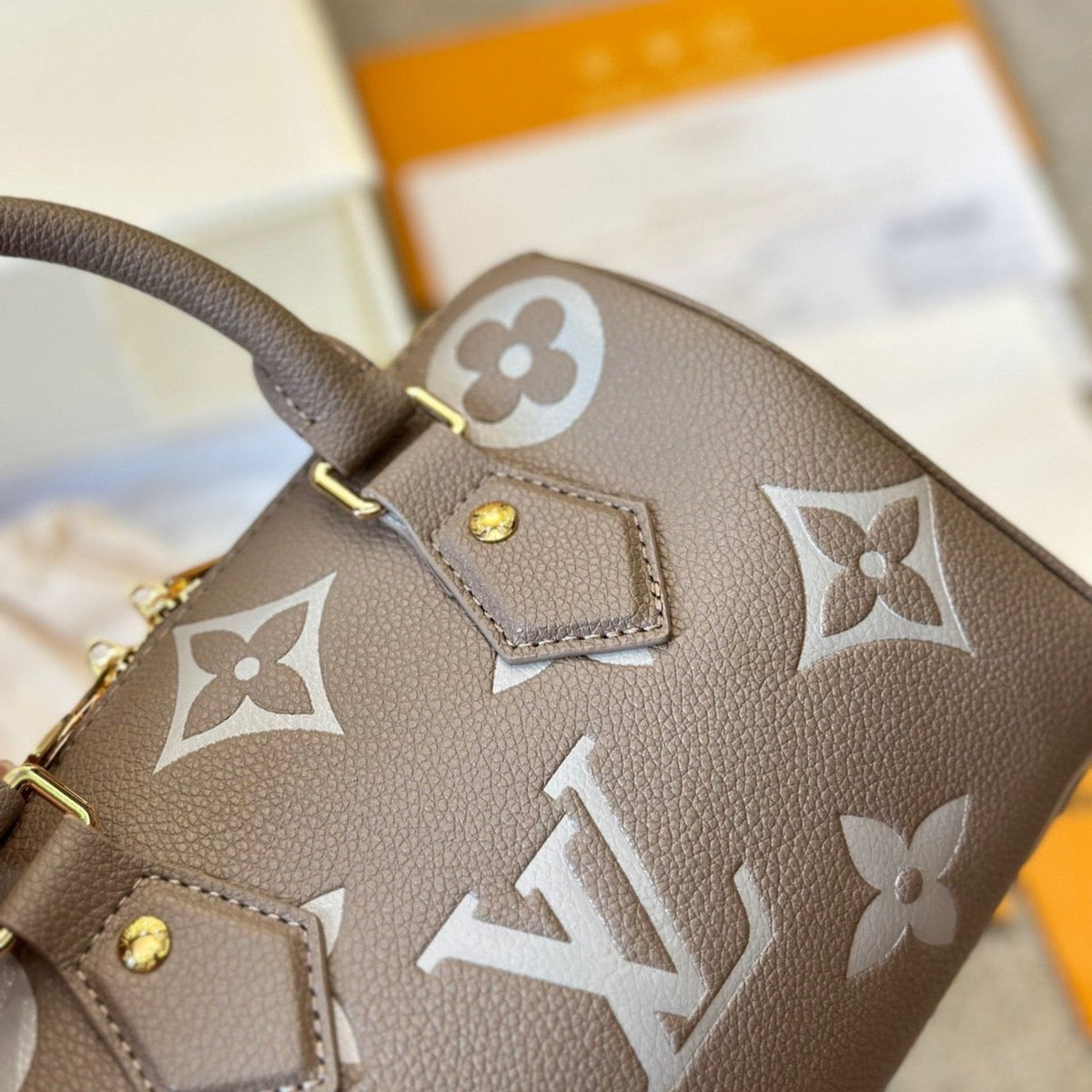 Speedy 20 graue Kissen-Tasche