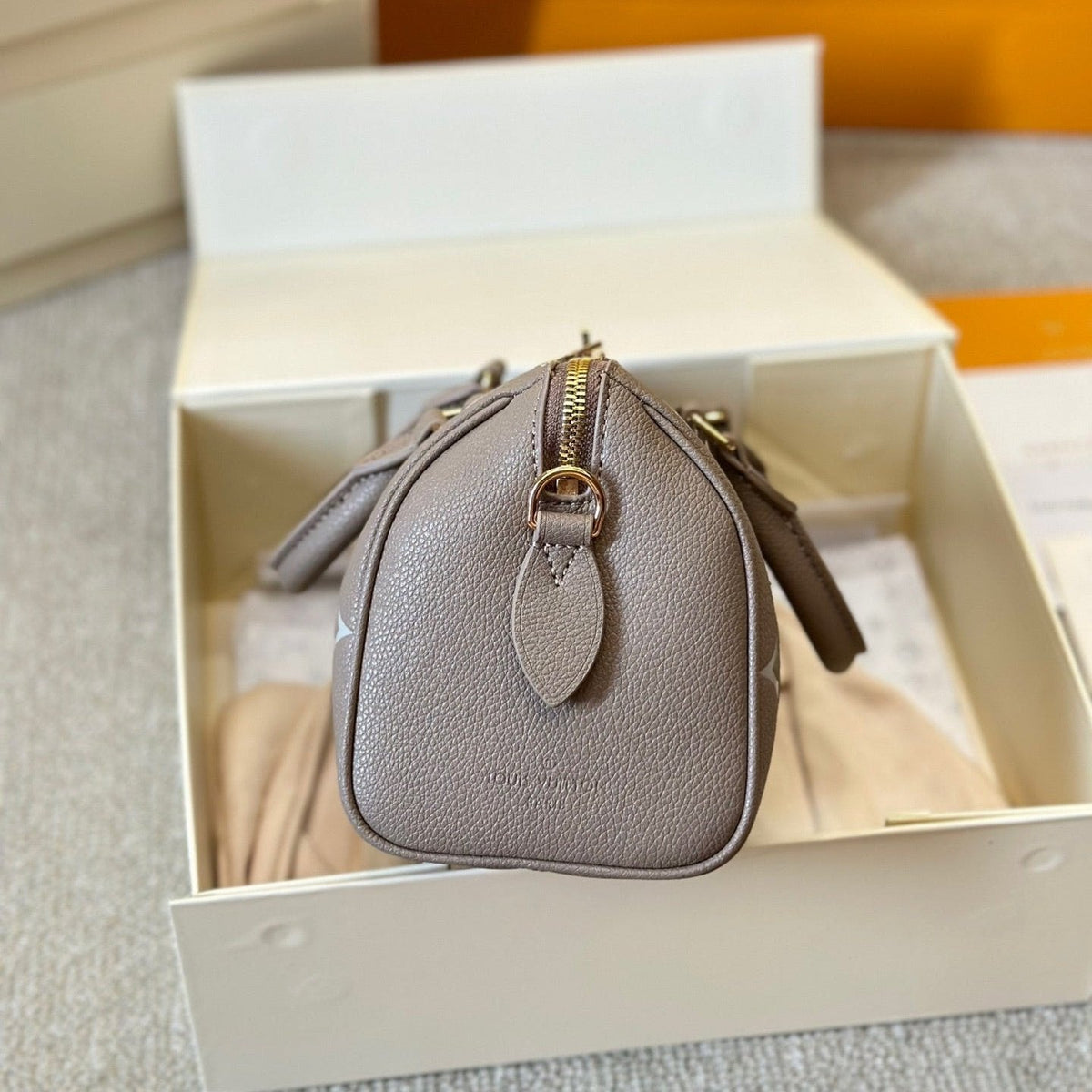 Speedy 20 graue Kissen-Tasche