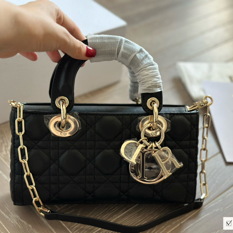 Schwarze D-Joy Lady Handtasche