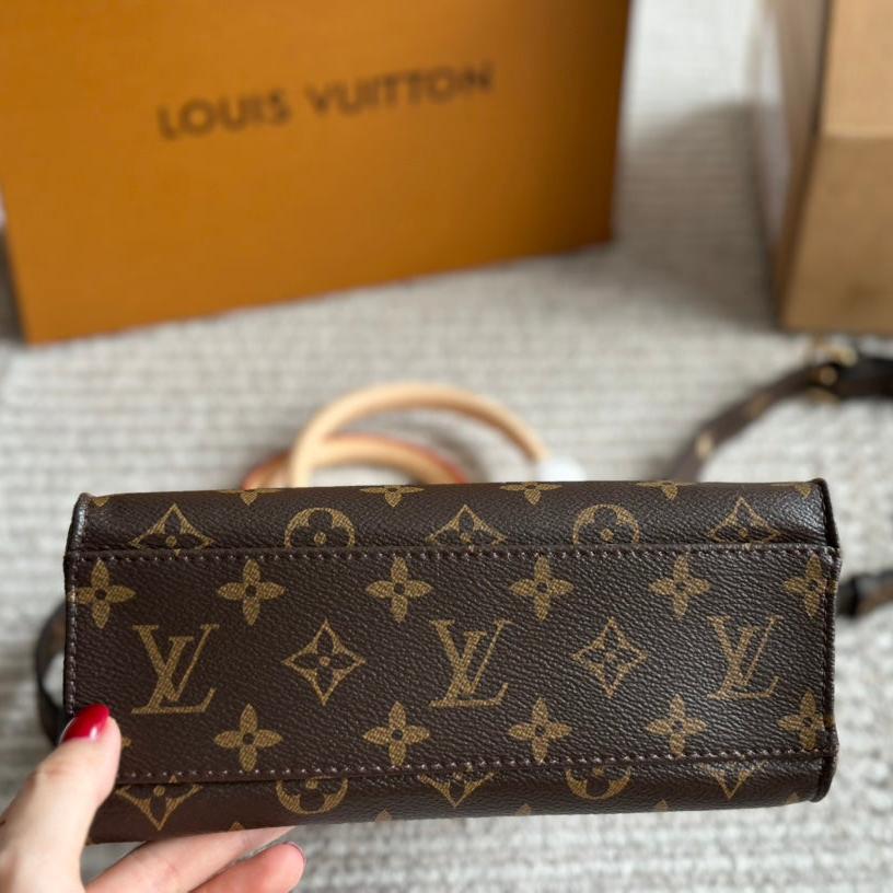 Petit Sac Plat Tasche aus Leder