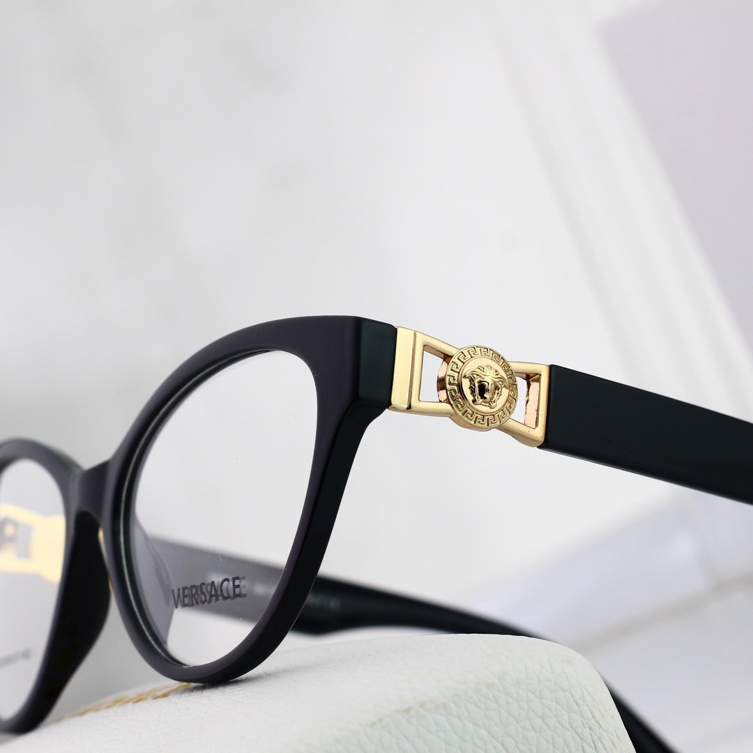 Retro-Cat-Eye-Metallrahmenbrille
