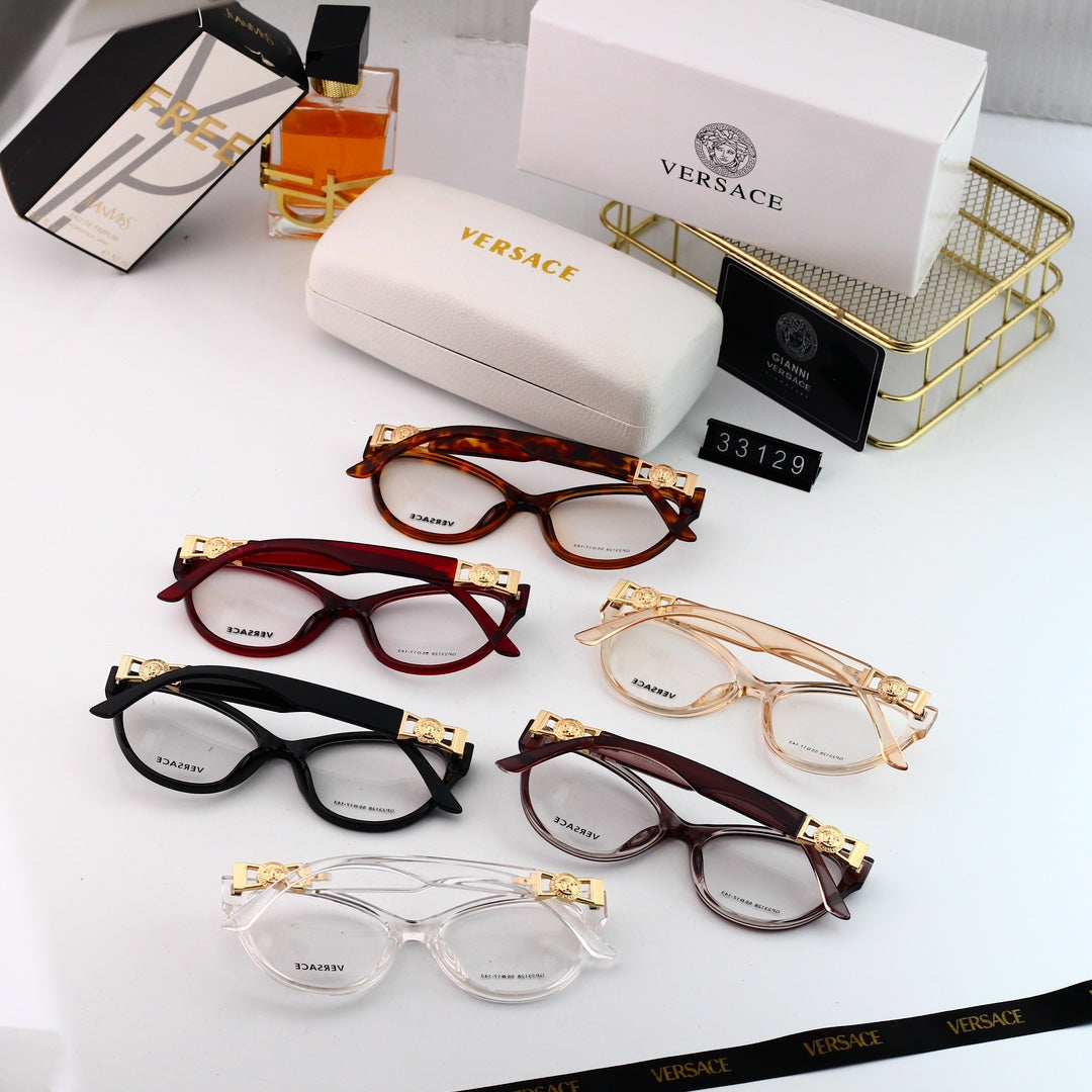 Retro-Cat-Eye-Metallrahmenbrille