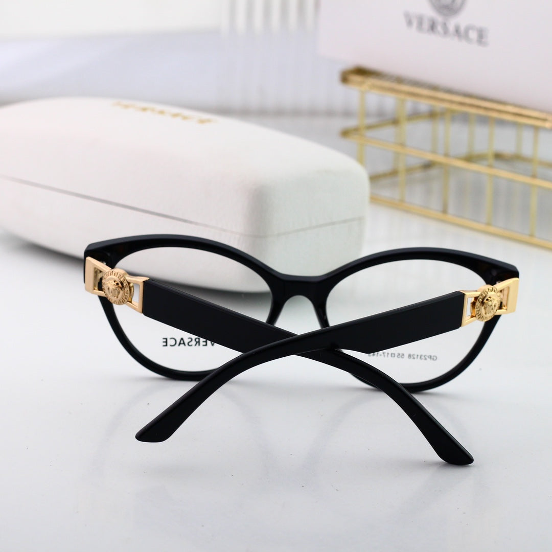 Retro-Cat-Eye-Metallrahmenbrille