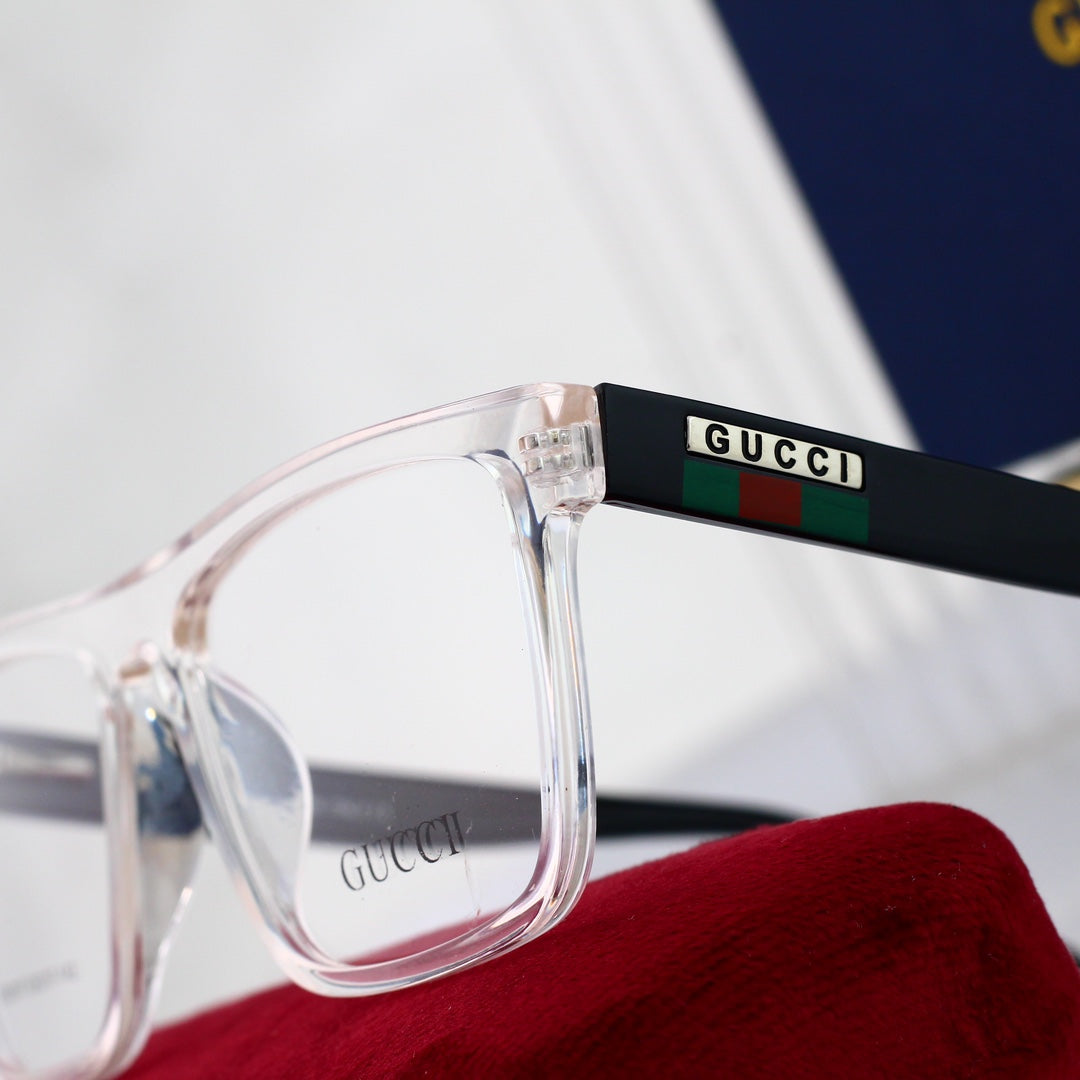 Unisex modische gestreifte Brille