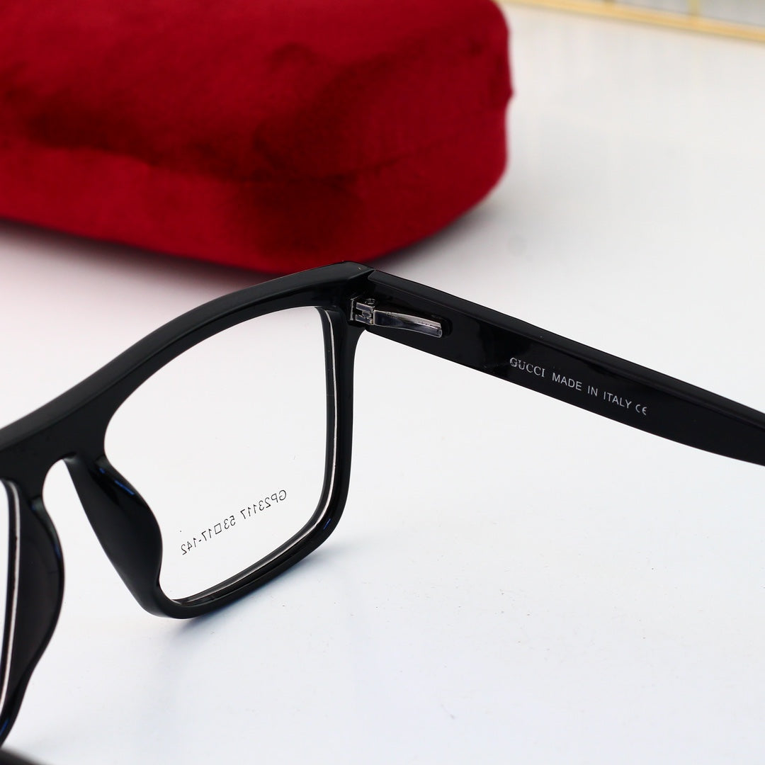 Unisex modische gestreifte Brille