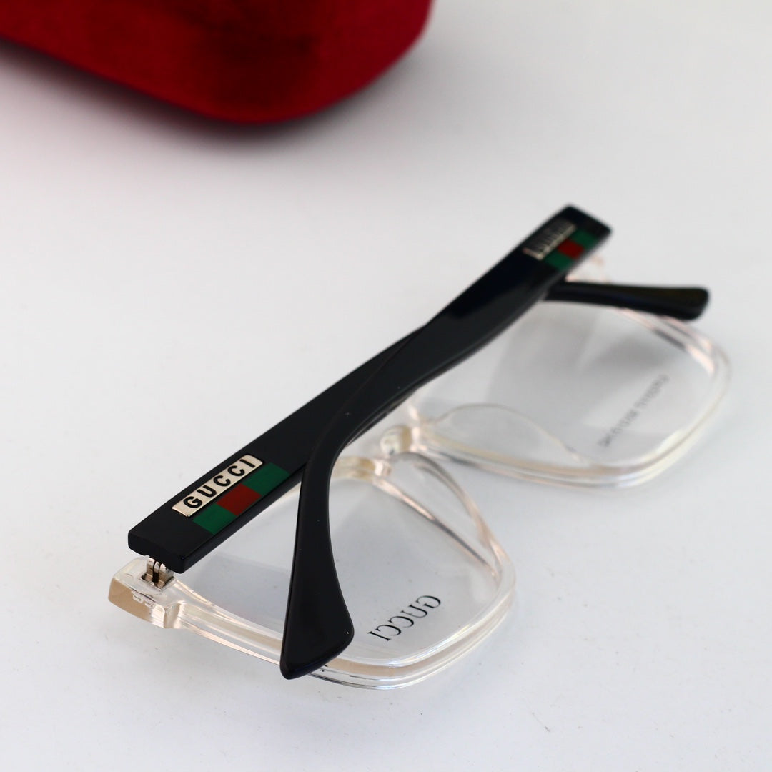 Unisex modische gestreifte Brille