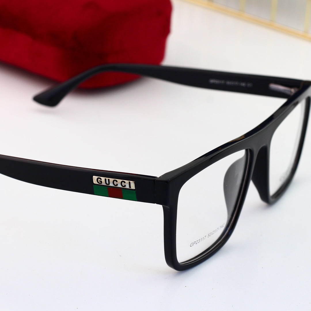Unisex modische gestreifte Brille