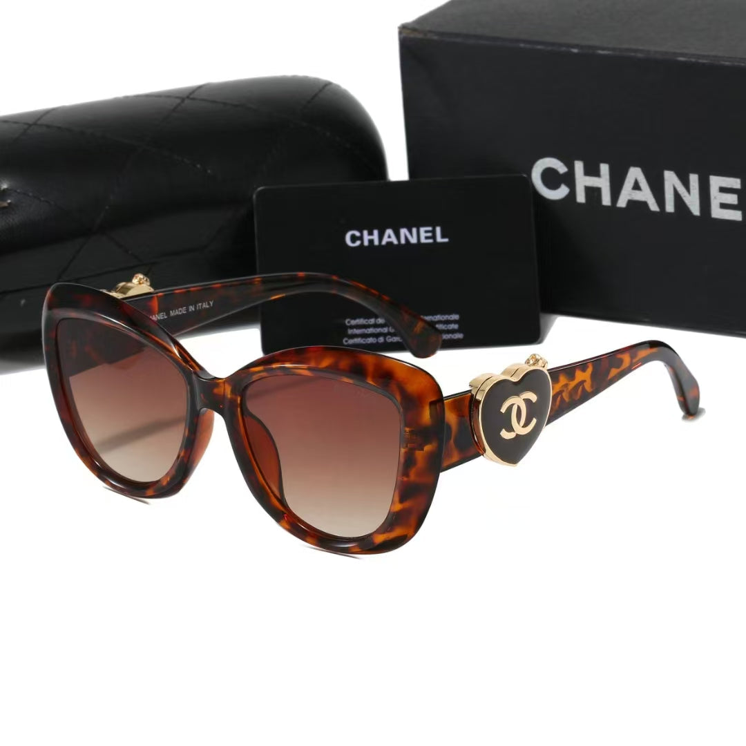 Herz-Spiegel-Schmetterlings-Sonnenbrille