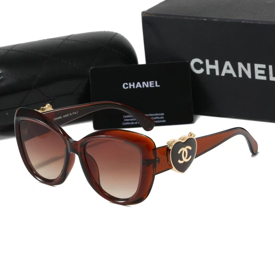 Herz-Spiegel-Schmetterlings-Sonnenbrille