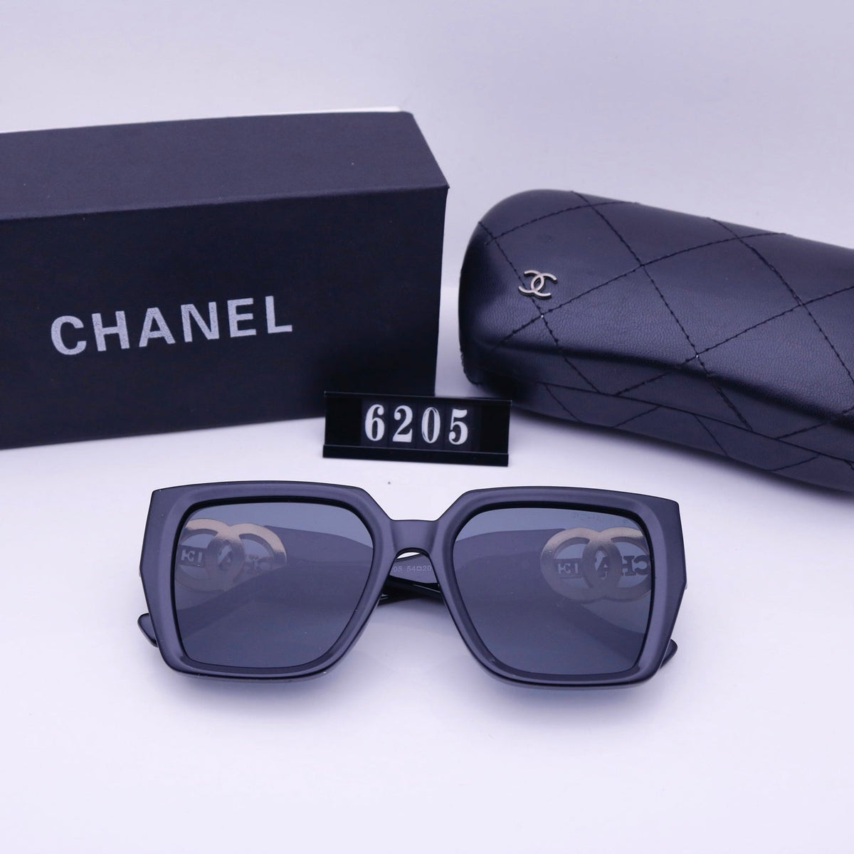 Retro Metall Schriftzug Rahmen Sonnenbrille