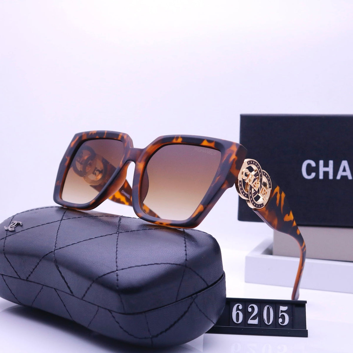 Retro Metall Schriftzug Rahmen Sonnenbrille