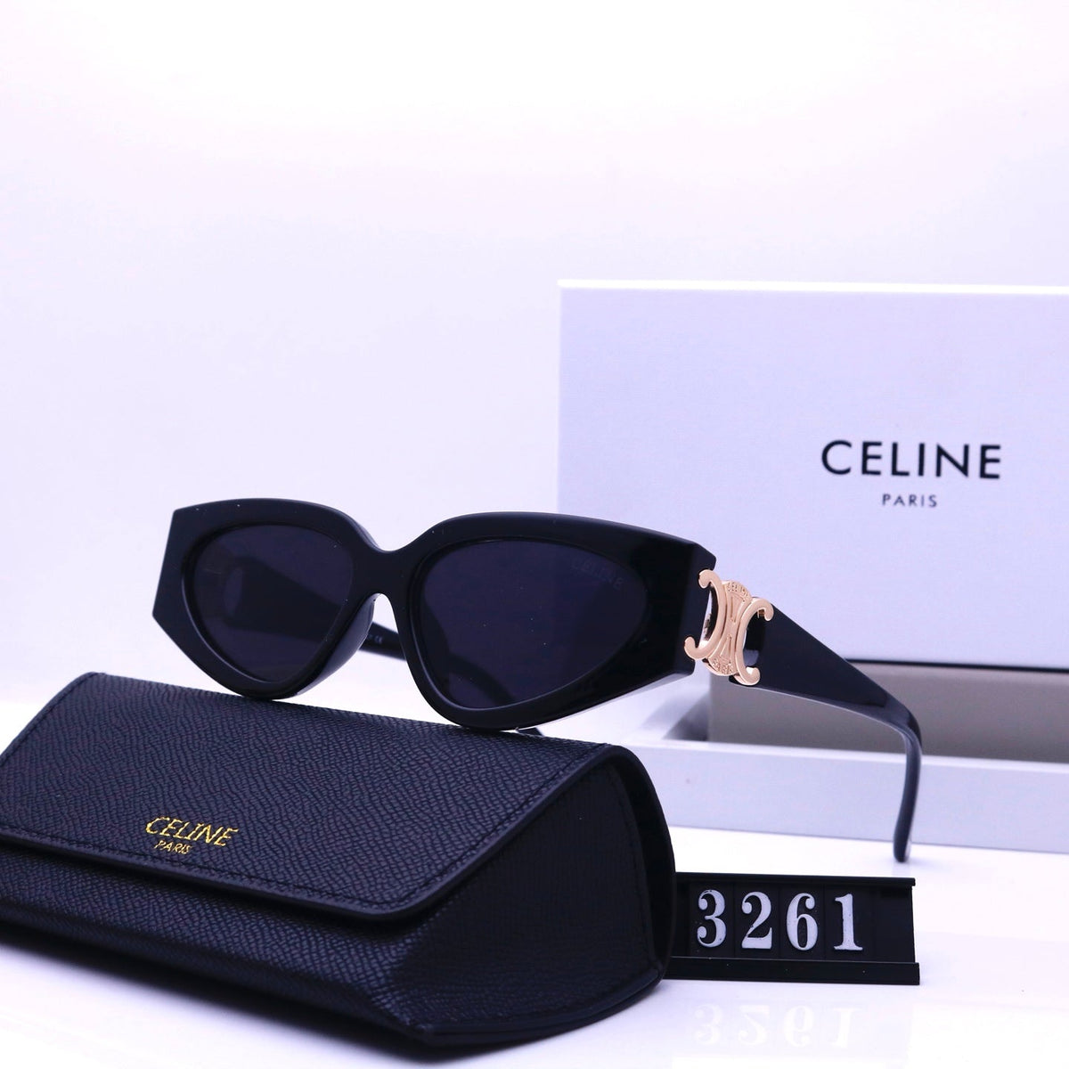 Vintage-Cat-Eye-Sonnenbrille