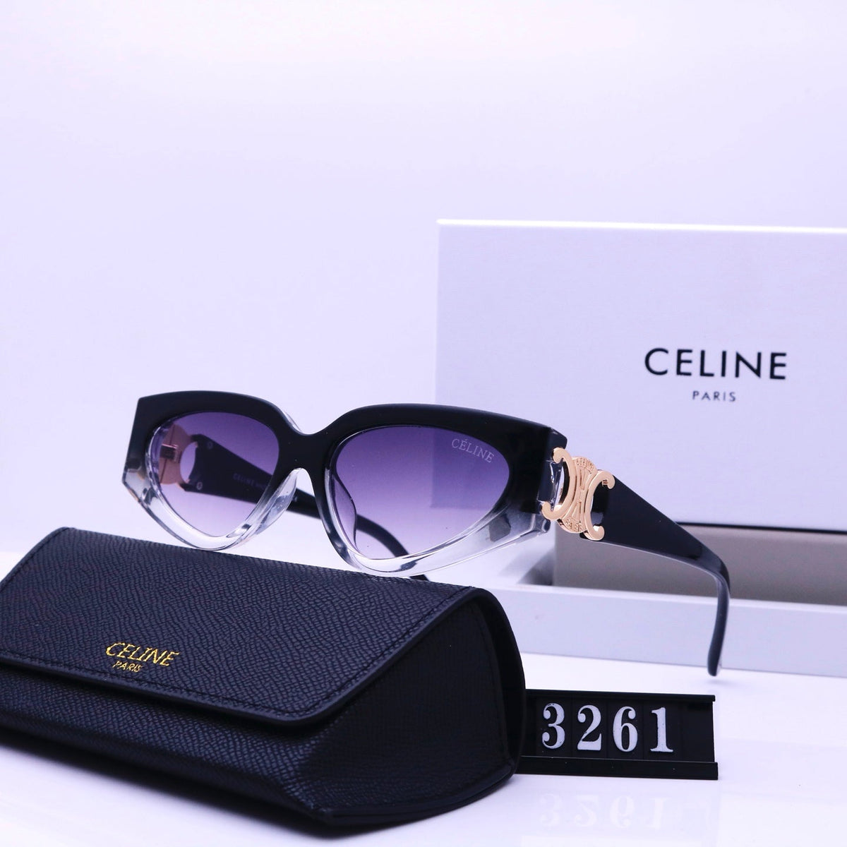 Vintage-Cat-Eye-Sonnenbrille