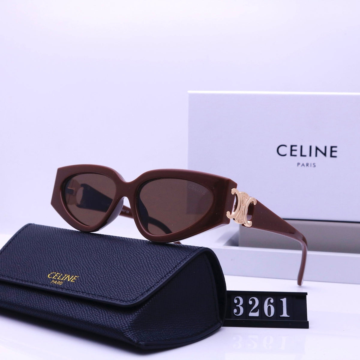Vintage-Cat-Eye-Sonnenbrille