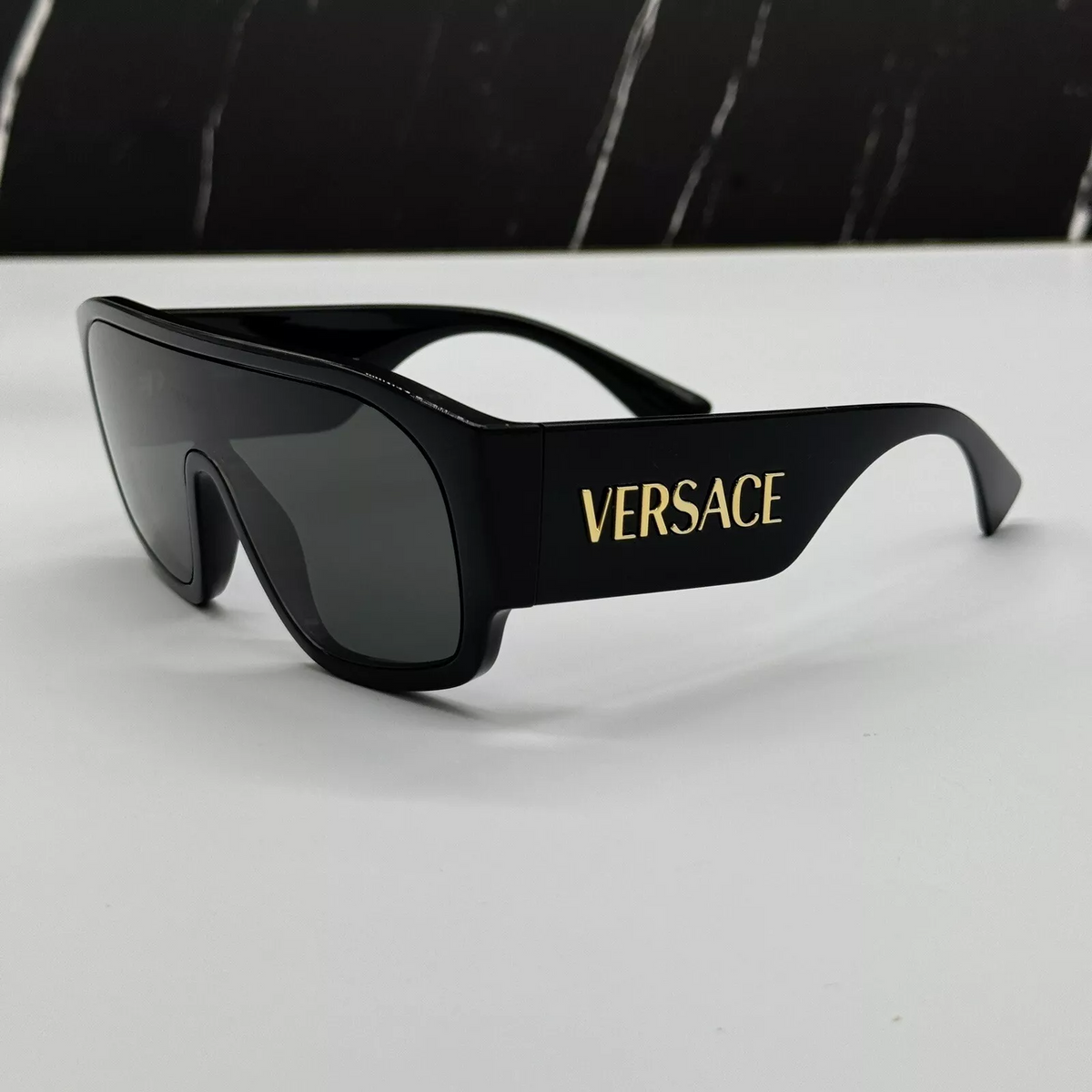 Unisex einteilige große Fassung Fashion Sonnenbrille