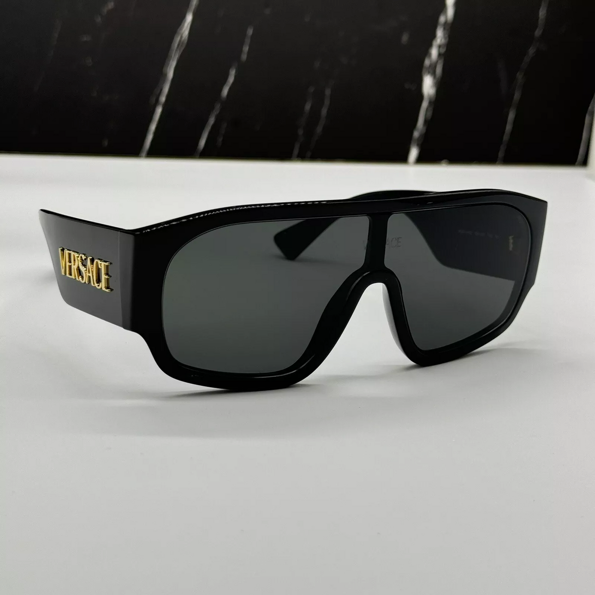 Unisex einteilige große Fassung Fashion Sonnenbrille