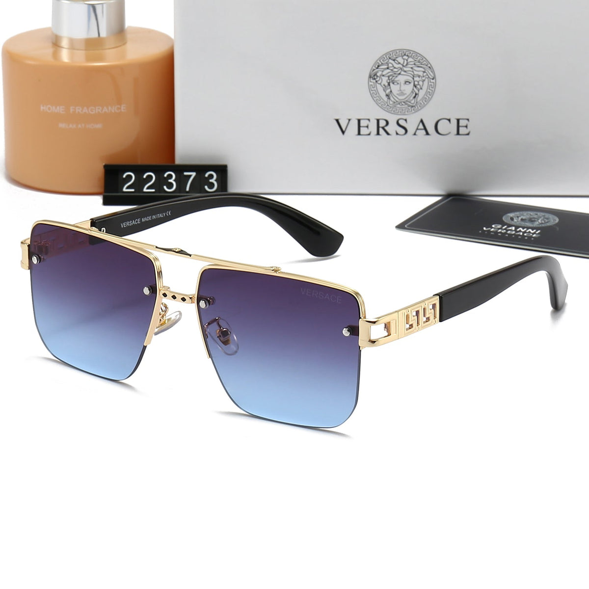 Unisex polarisierte Metallsonnenbrille