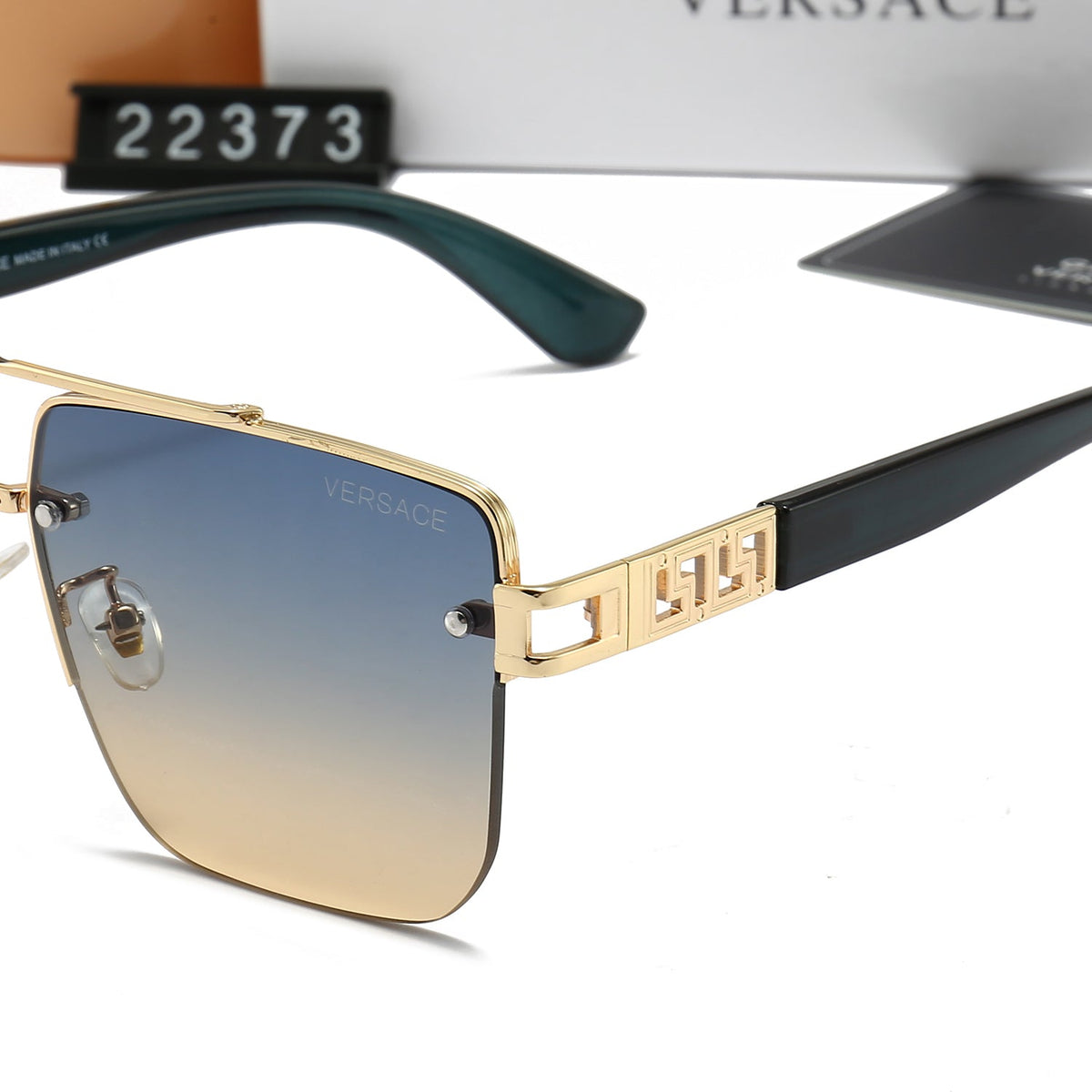 Unisex polarisierte Metallsonnenbrille