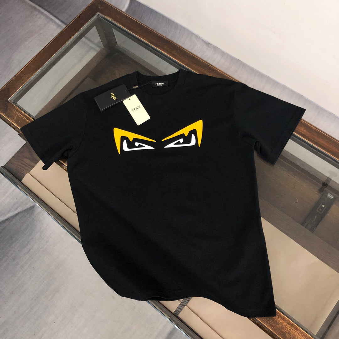 Small Eyes Print T-Shirt