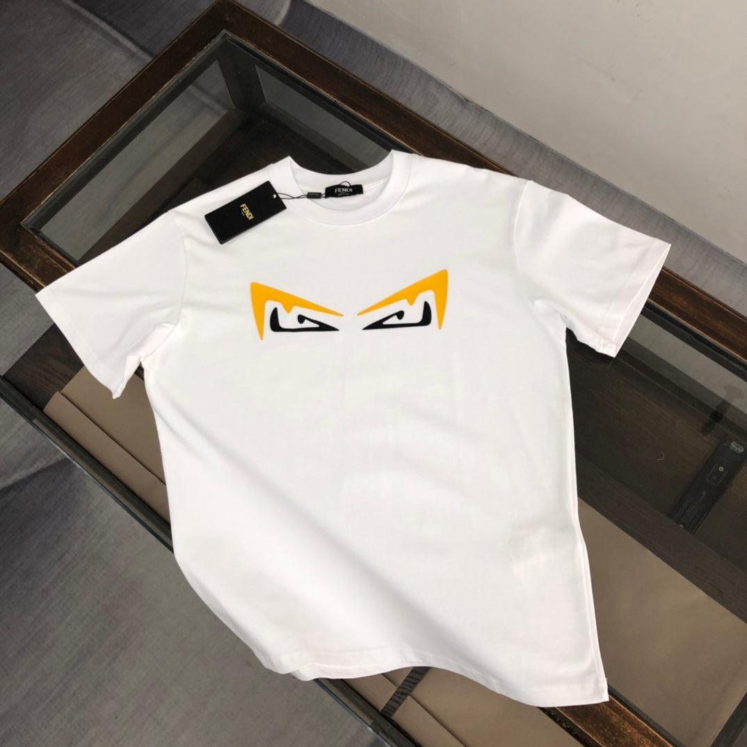 Small Eyes Print T-Shirt