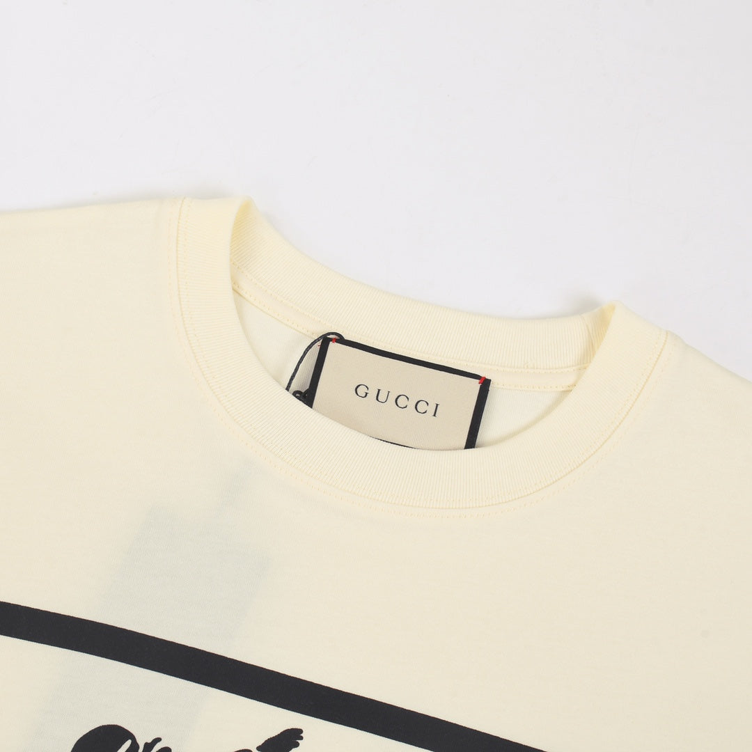 T-Shirt mit Schneebild-Print