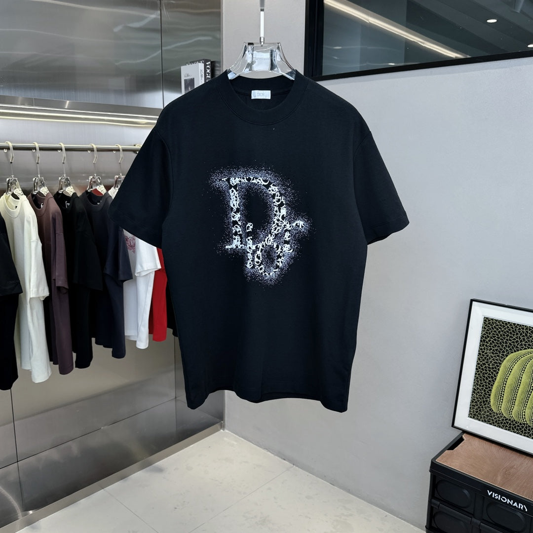 T-Shirt mit klassischem Schaumstoffmuster