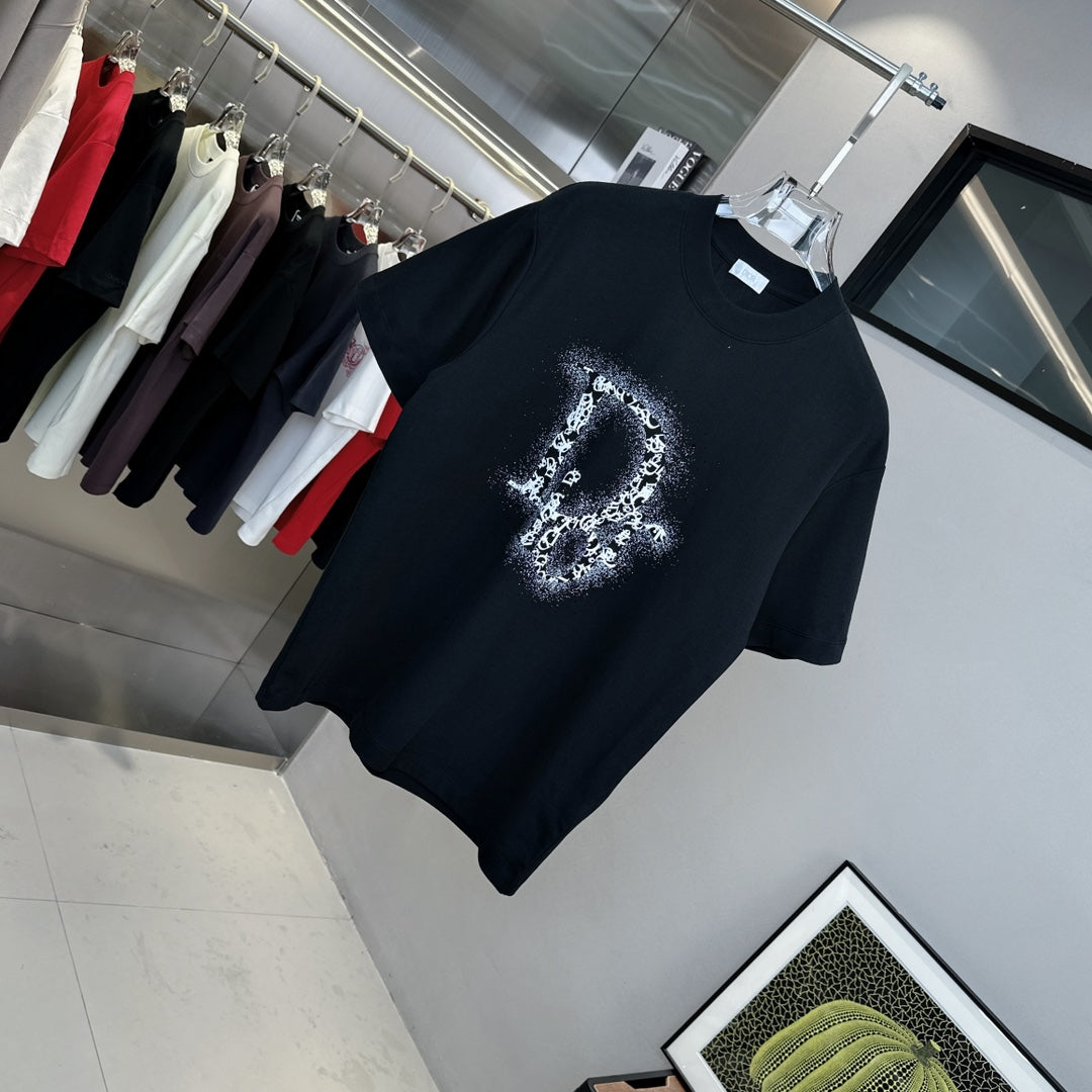 T-Shirt mit klassischem Schaumstoffmuster