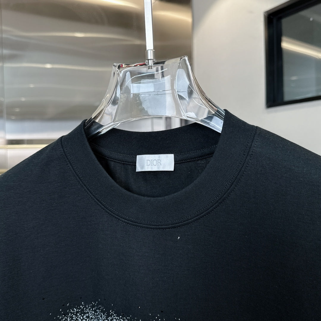 T-Shirt mit klassischem Schaumstoffmuster