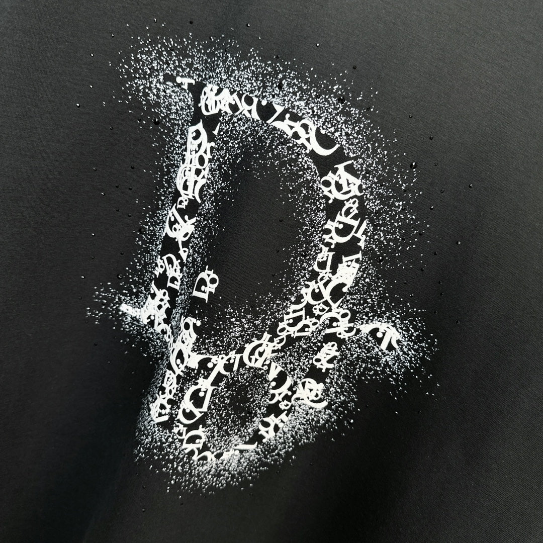 T-Shirt mit klassischem Schaumstoffmuster