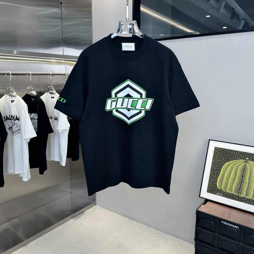 Buchstaben-Schaum-Druck T-Shirt