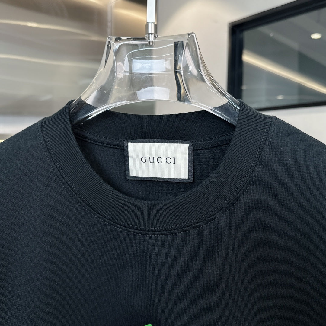 Buchstaben-Schaum-Druck T-Shirt