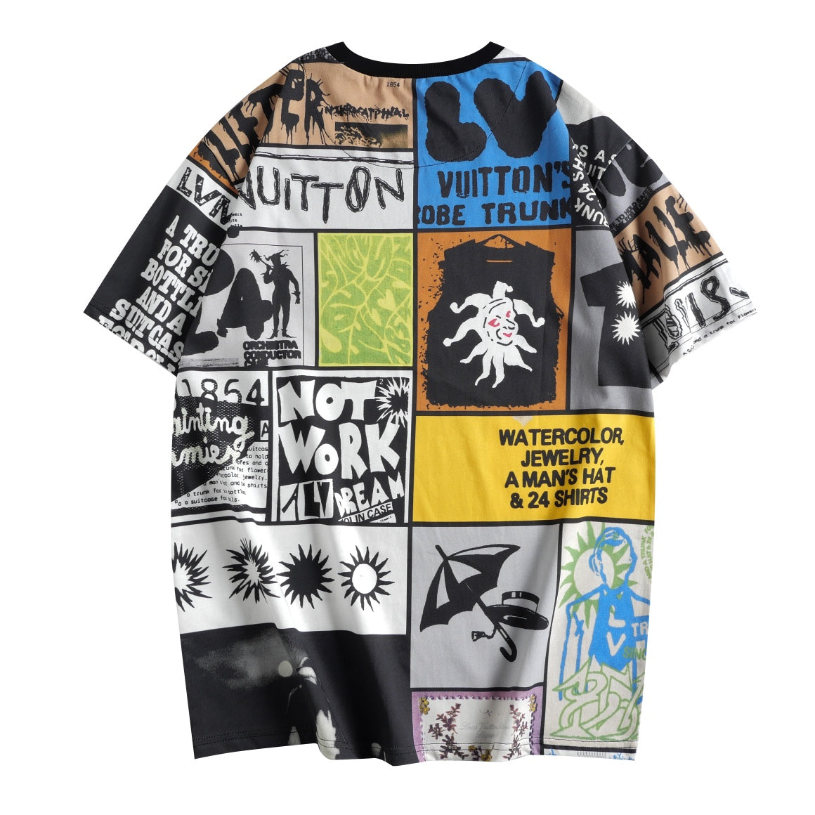 Kariertes T-Shirt