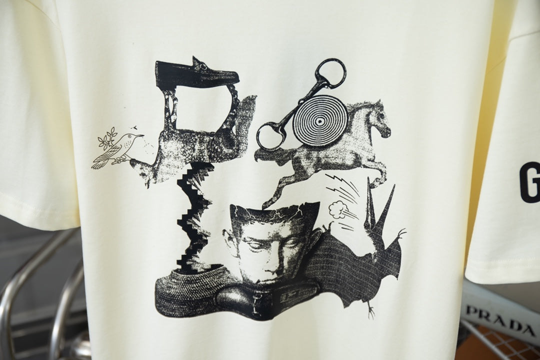 Neues 0409 atmungsaktives Baumwoll-T-Shirt