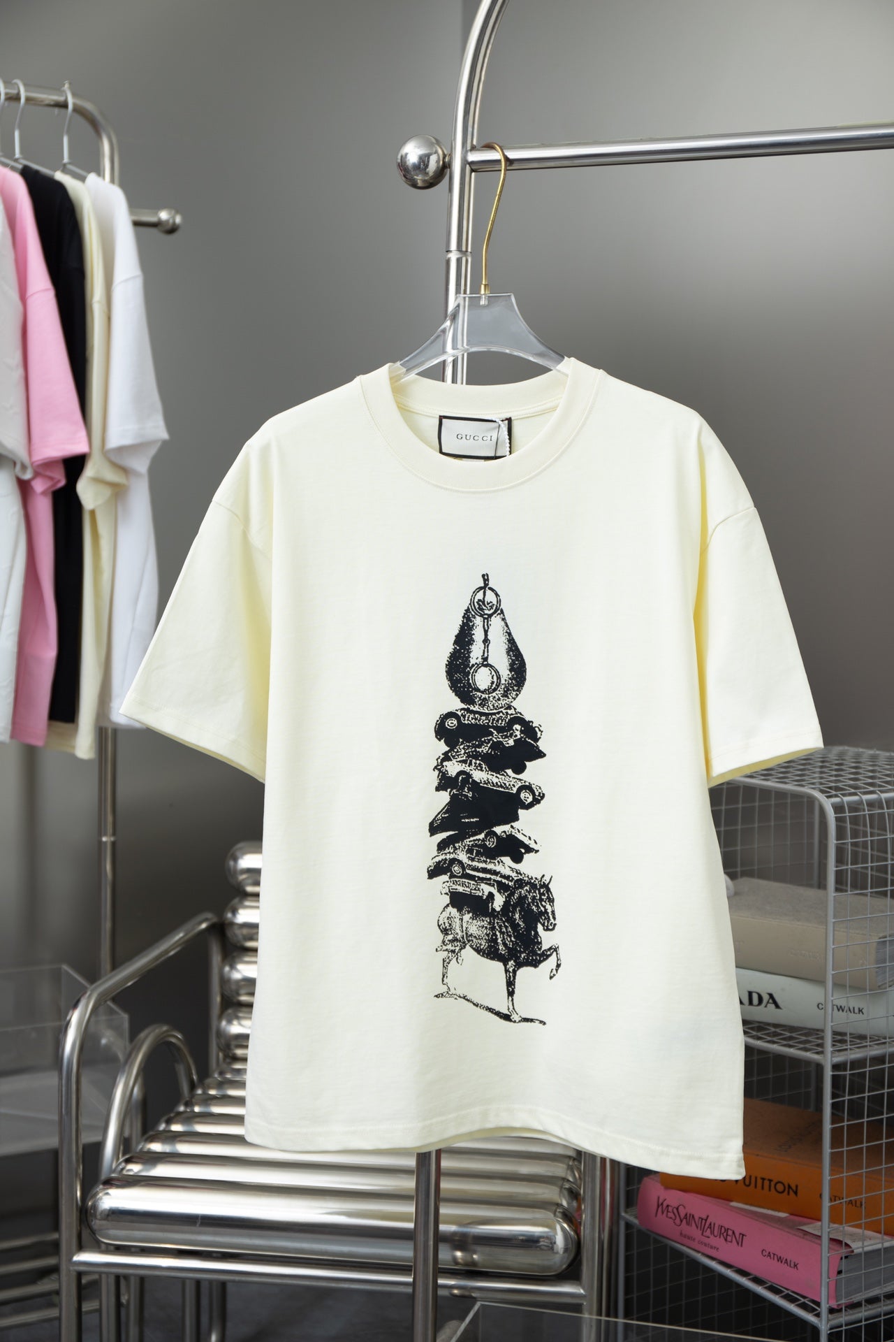 Neues 0409 atmungsaktives Baumwoll-T-Shirt