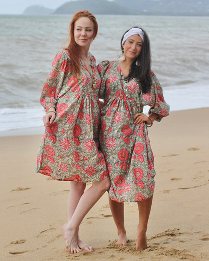 Hawa Minikleid mit Blumenmuster