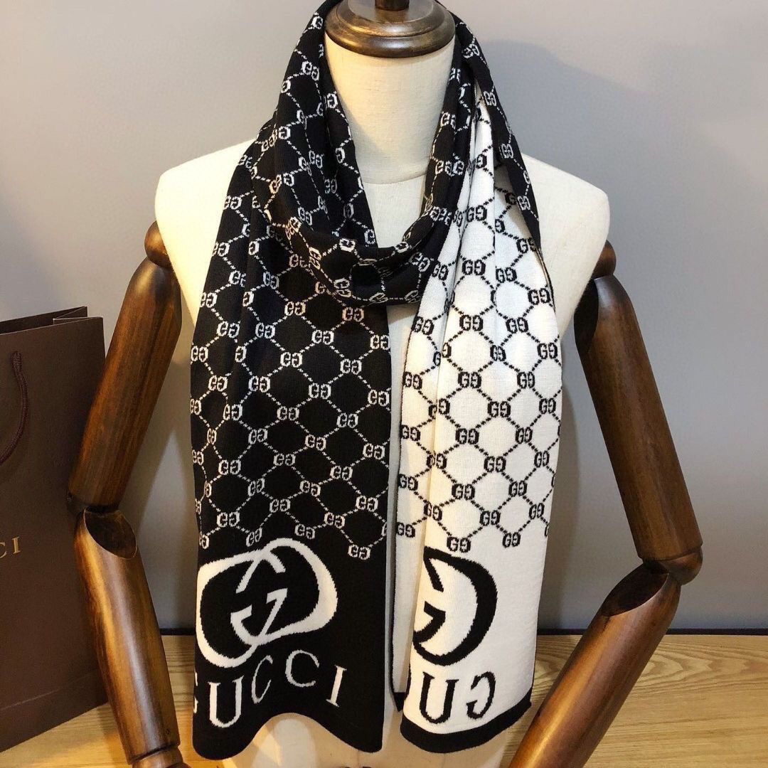 Unisex warmer Kaschmirschal mit Prägung